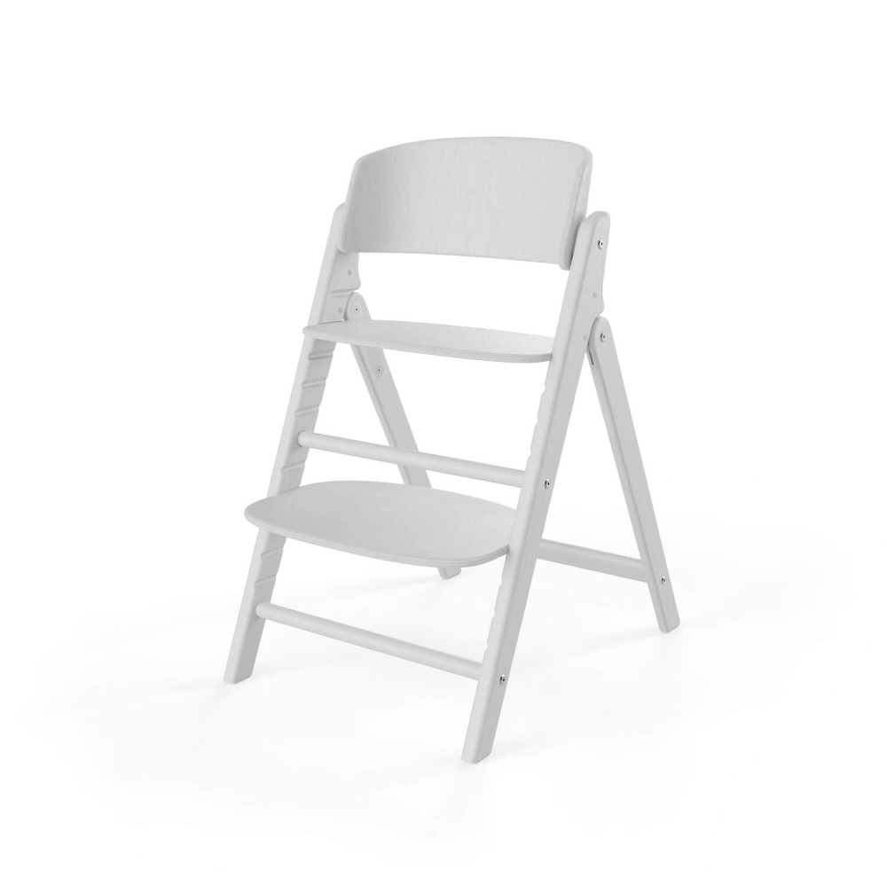 Cybex Click&Fold - детский стульчик 4в1: шезлонг–баунсер для новорожденного, стульчик для кормления, детский стул и адаптеры (0-99 лет /0-120 кг) • All White