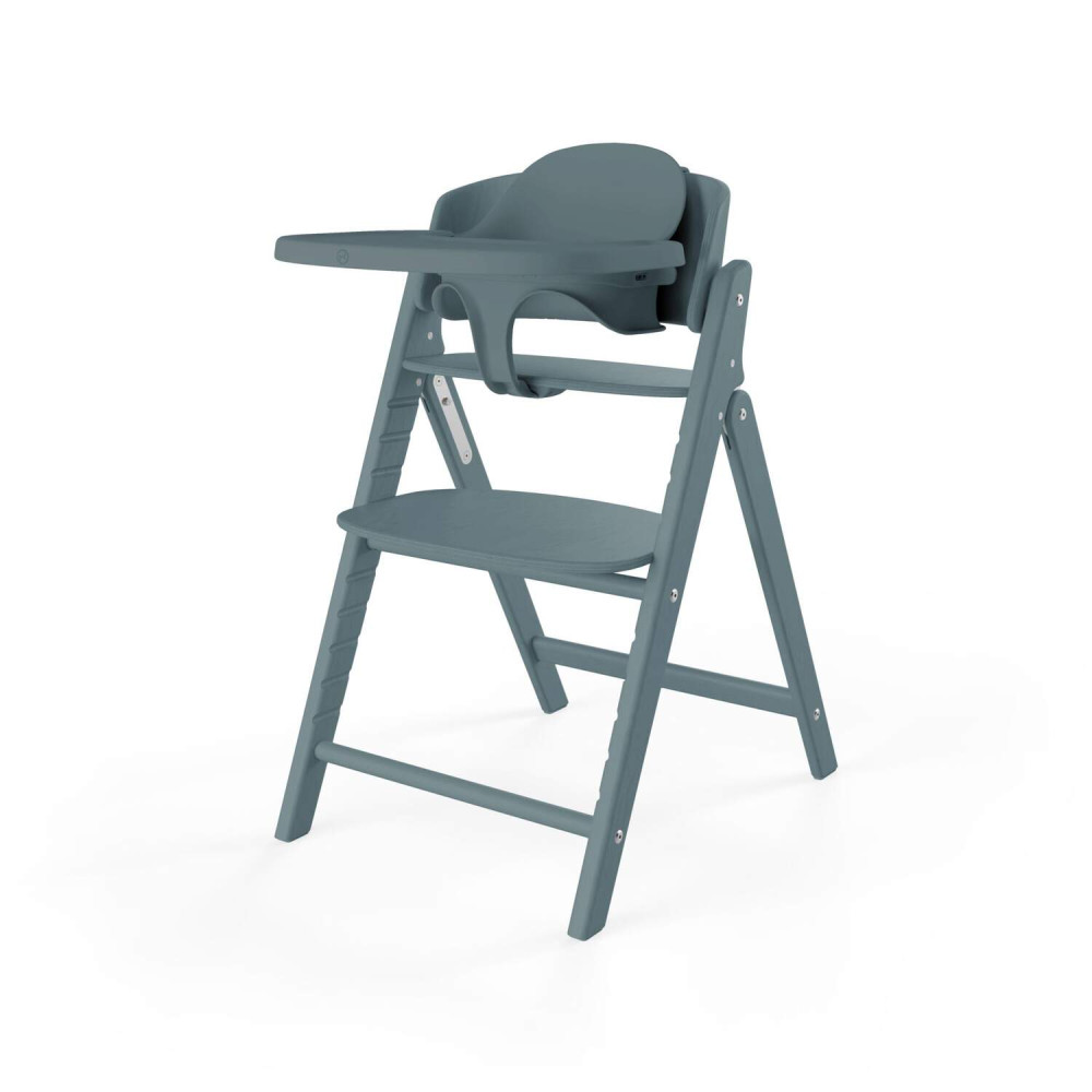 Cybex Click&Fold - детский стульчик 4в1: шезлонг–баунсер для новорожденного, стульчик для кормления, детский стул и адаптеры (0-99 лет /0-120 кг) • Stone Blue Cybex Click&Fold - детский стульчик 4в1: шезлонг–баунсер для новорожденного, стульчик для кормления, детский стул и адаптеры (0-99 лет /0-120 кг) • Stone Blue