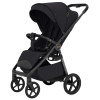 Carrello Bravo Carbon 2026 CRL-5530 - всесезонная прогулочная коляска с подсветкой (телескопическая ручка, магнитный замок ремней) • Deep Black