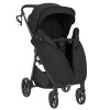 Carrello Bravo Carbon 2026 CRL-5530 - всесезонная прогулочная коляска с подсветкой (телескопическая ручка, магнитный замок ремней) • Deep Black