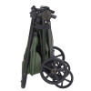 Carrello Bravo Carbon 2026 CRL-5530 - всесезонная прогулочная коляска с подсветкой (телескопическая ручка, магнитный замок ремней) • Tropic Green