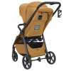 Carrello Bravo Carbon CRL-5530 - прогулянкова коляска для бездоріжжя, всесезонний візок з підсвіткою (телескопічна ручка) • Ginger Beige