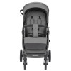 Carrello Bravo Carbon CRL-5530 Special - прогулянкова коляска для бездоріжжя, всесезонний візок з підсвіткою (телескопічна ручка, ремень безпеки з магнітним замком) • Extreme Grey