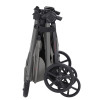 Carrello Bravo Carbon CRL-5530 Special - прогулянкова коляска для бездоріжжя, всесезонний візок з підсвіткою (телескопічна ручка, ремень безпеки з магнітним замком) • Extreme Grey