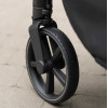Carrello Bravo Lite CRL-5529 - прогулянкова коляска з підсвіткою, всесезонний візок, телескопічне регулювання ручки, великі колеса, захист від сповзання, зручно складається • Marble Beige