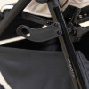 Carrello Bravo Lite CRL-5529 - прогулянкова коляска з підсвіткою, всесезонний візок, телескопічне регулювання ручки, великі колеса, захист від сповзання, зручно складається • Marble Beige