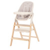 Carrello Ergo CRL-16701 - стульчик для кормления, шезлонг для новорожденного, обучающая башня до 75 кг, детский стульчик (дуга с мягкими игрушками, регулируемая подножка) • Sugar Beige