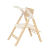 Carrello Ergo CRL-16701 - стульчик для кормления, шезлонг для новорожденного, обучающая башня до 75 кг, детский стульчик (дуга с мягкими игрушками, регулируемая подножка) • Sugar Beige