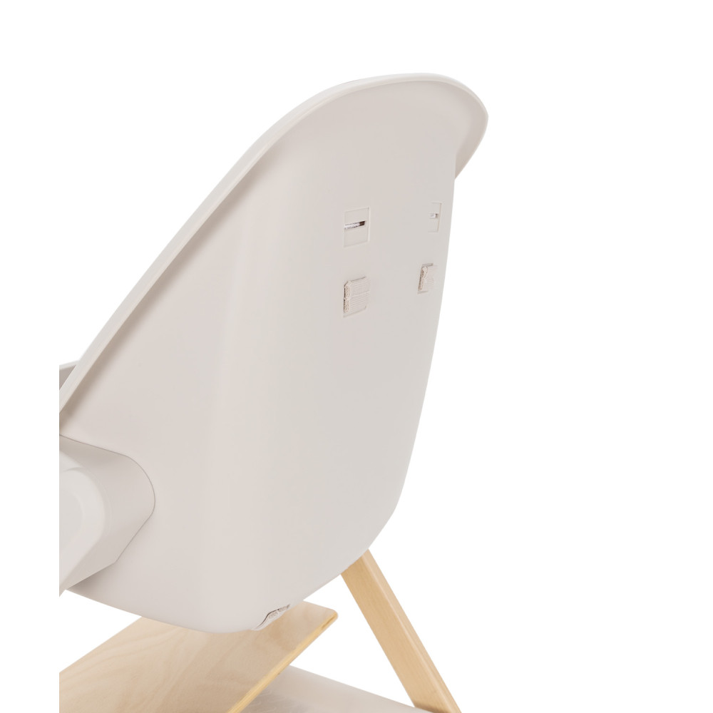 Carrello Ergo CRL-16701 - стульчик для кормления, шезлонг для новорожденного, обучающая башня до 75 кг, детский стульчик (дуга с мягкими игрушками, регулируемая подножка) • Sugar Beige