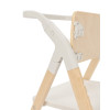 Carrello Ergo CRL-16701 - стульчик для кормления, шезлонг для новорожденного, обучающая башня до 75 кг, детский стульчик (дуга с мягкими игрушками, регулируемая подножка) • Sugar Beige