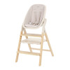 Carrello Ergo CRL-16701 - стульчик для кормления, шезлонг для новорожденного, обучающая башня до 75 кг, детский стульчик (дуга с мягкими игрушками, регулируемая подножка) • Sugar Beige