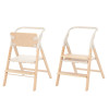 Carrello Ergo CRL-16701 - стульчик для кормления, шезлонг для новорожденного, обучающая башня до 75 кг, детский стульчик (дуга с мягкими игрушками, регулируемая подножка) • Sugar Beige