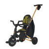 Qplay Nova+ Rubber Gold - складаний дитячий триколісний велосипед з батьківською ручкою, поворотне сидіння (від 10 місяців) • Military Green Gold