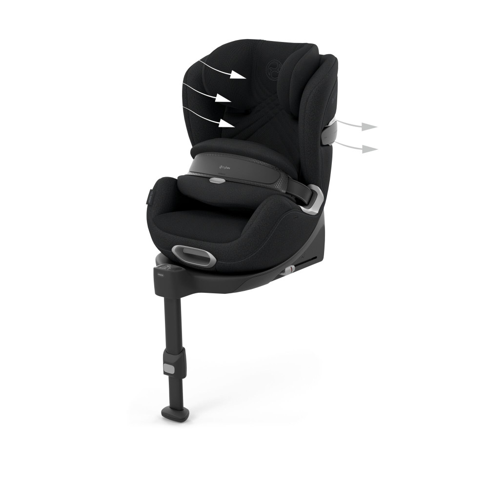 Cybex Anoris T2 i-Size - автокрісло для дітей (від 15 місяців до 7 років / 76 - 125 см), вбудована подушка безпеки, кріплення ISOFIX з упором у підлогу • Sepia Black (Plus) Cybex Anoris T2 i-Size - автокрісло для дітей (від 15 місяців до 7 років / 76 - 125 см), вбудована подушка безпеки, кріплення ISOFIX з упором у підлогу • Sepia Black (Plus)