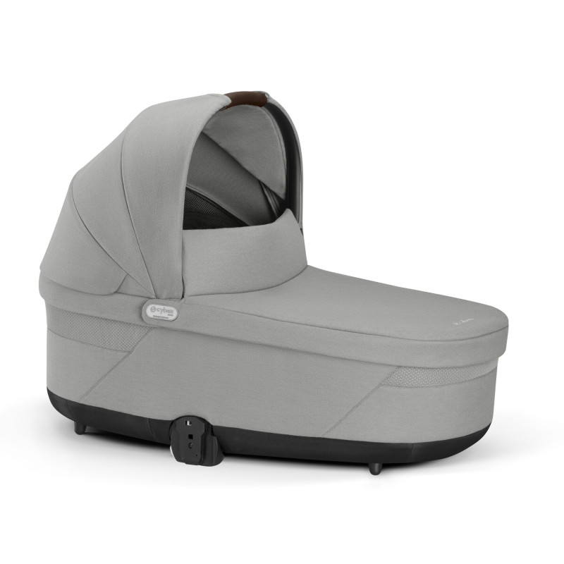 Cybex Cot S Lux - люлька для візка Cybex Balios S Lux, для Cybex Talos S Lux (0-6 міс, до 9 кг) • Stone Grey