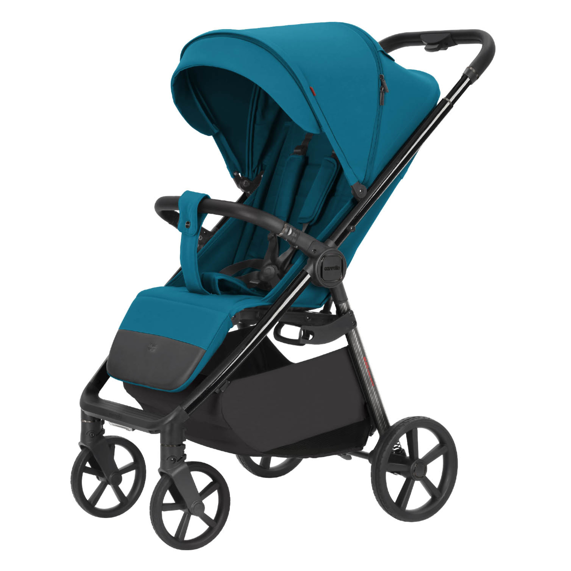 Carrello Bravo Carbon Marlin Blue прогулочная коляска с подсветкой