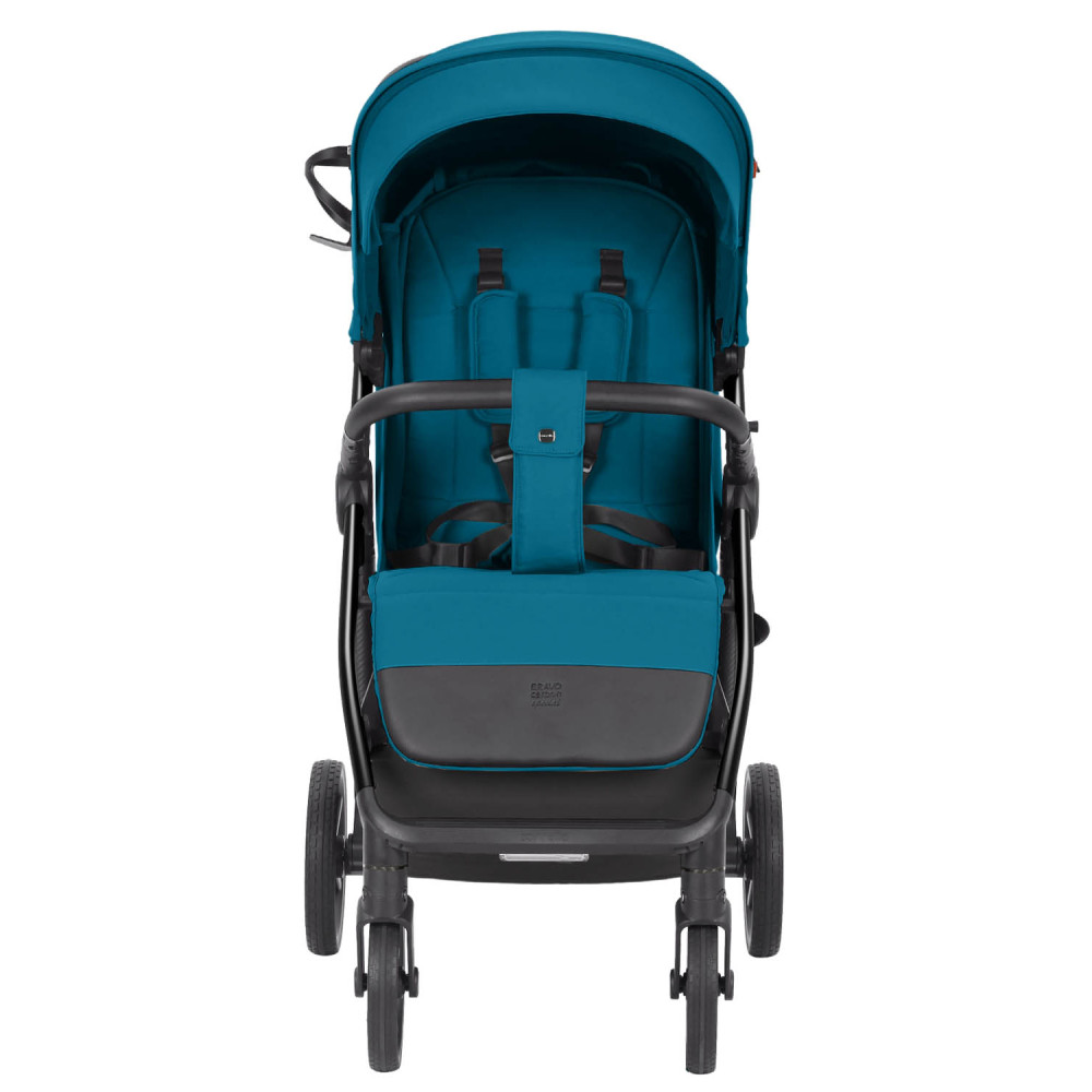 Carrello Bravo Carbon Marlin Blue прогулочная коляска с подсветкой