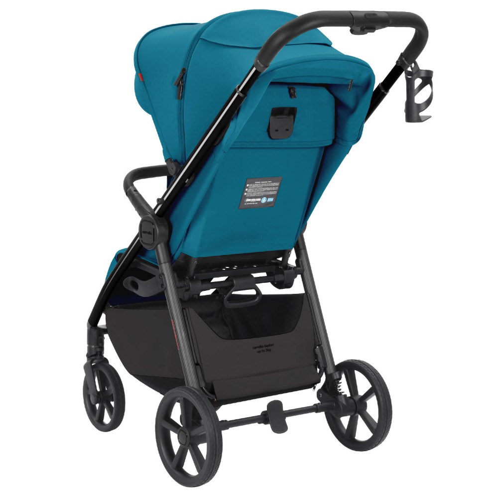 Carrello Bravo Carbon Marlin Blue прогулочная коляска с подсветкой