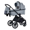 El Camino Prestige ME 1124-2 - всесезонна дитяча коляска 2 в 1 з реверсивним прогулянковим блоком та магнітним ременем • Frost Gray El Camino Prestige ME 1124-2 - всесезонна дитяча коляска 2 в 1 з реверсивним прогулянковим блоком та магнітним ременем • Frost Gray