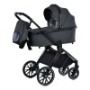 El Camino Prestige ME 1124-2 - всесезонна дитяча коляска 2 в 1 з реверсивним прогулянковим блоком та магнітним ременем • Magnet Gray El Camino Prestige ME 1124-2 - всесезонна дитяча коляска 2 в 1 з реверсивним прогулянковим блоком та магнітним ременем • Magnet Gray