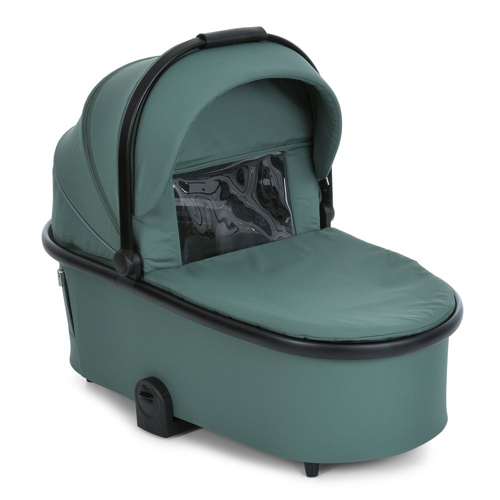 El Camino Prestige ME 1124-2 - всесезонная детская коляска 2 в 1 с реверсивным прогулочным блоком и магнитным ремнем • Smoke Green