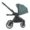 El Camino Prestige ME 1124-2 - всесезонная детская коляска 2 в 1 с реверсивным прогулочным блоком и магнитным ремнем • Smoke Green