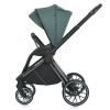 El Camino Prestige ME 1124-2 - всесезонная детская коляска 2 в 1 с реверсивным прогулочным блоком и магнитным ремнем • Smoke Green