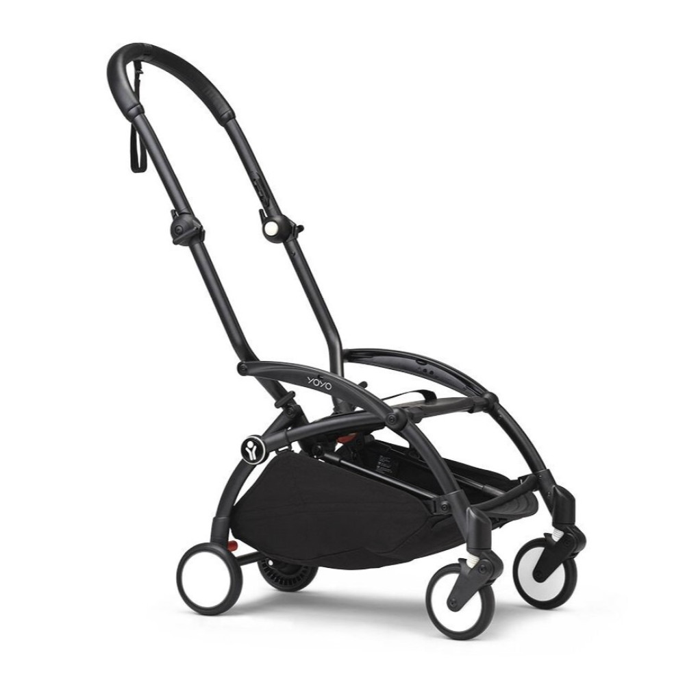 Stokke YOYO³ - шасі коляски, легке складання, компактне зберігання, зручне транспортування, покращена амортизація • Black