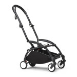 Stokke YOYO³ - шасі коляски, легке складання, компактне зберігання, зручне транспортування, покращена амортизація • Black Stokke YOYO³ - шасі коляски, легке складання, компактне зберігання, зручне транспортування, покращена амортизація • Black