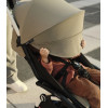 Stokke YOYO³ - легкая прогулочная коляска для путешествий, компактная коляска (ручная кладь), черная рама • Air France Blue
