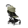 Stokke YOYO³ - легкая прогулочная коляска для путешествий, компактная коляска (ручная кладь), черная рама • Air France Blue