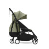 Stokke YOYO³ - легкая прогулочная коляска для путешествий, компактная коляска (ручная кладь), черная рама • Air France Blue