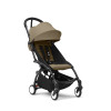 Stokke YOYO³ - легкая прогулочная коляска для путешествий, черная рама • Toffee