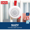 Zazu Suzy - музыкальный мобиль на батарейках, аксессуар для коляски, успокаивающие звуки • White