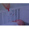 Zazu Suzy - музыкальный мобиль на батарейках, аксессуар для коляски, успокаивающие звуки • White