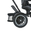 El Camino Modena ME 1193 - детский трехколесный велосипед, поворотное сиденье, удобные аксессуары, легкая трансформация и адаптация под возраст ребенка • Black