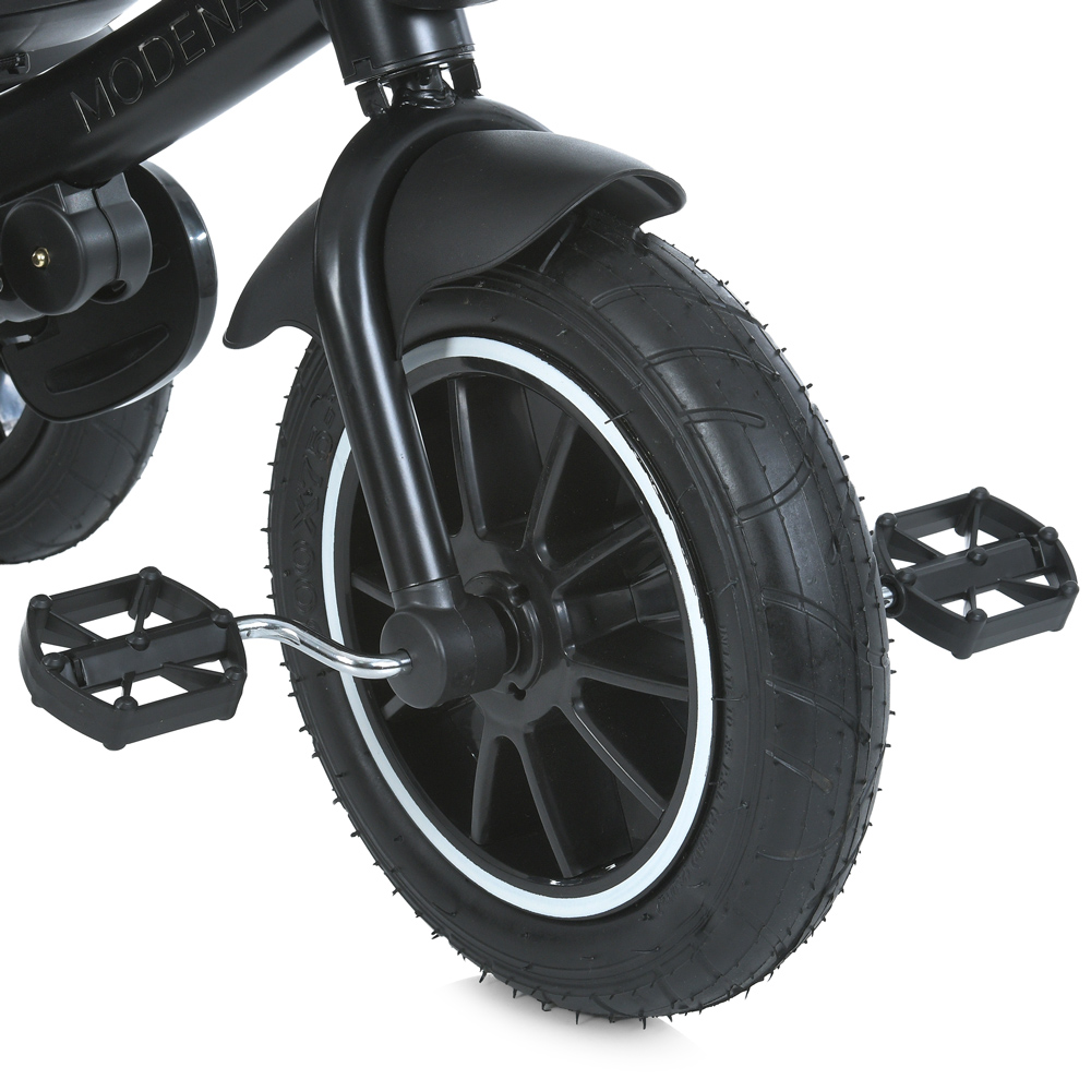 El Camino Modena ME 1193 - детский трехколесный велосипед, поворотное сиденье, удобные аксессуары, легкая трансформация и адаптация под возраст ребенка • Purple