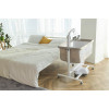 Carrello Bloom CRL-10304 - приставная кроватка-качели 3 в 1, регулировка по высоте, пульт управления таймером, режимом качания и скоростью • Silk Beige