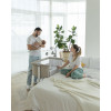 Carrello Bloom CRL-10304 - приставная кроватка-качели 3 в 1, регулировка по высоте, пульт управления таймером, режимом качания и скоростью • Silk Beige