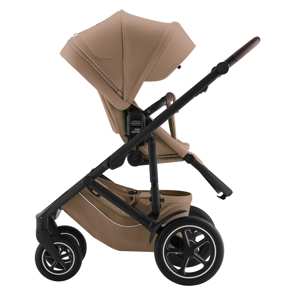 Britax Romer Smile 5Z - всесезонная прогулочная коляска с большими колесами • Warm Caramel LUX Collection