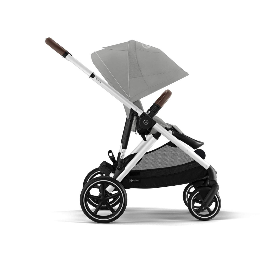 Cybex Gazelle S - прогулянкова модульна коляска, більше 20 можливих конфігурацій, додатковий знімний кошик • SLV Stone Grey