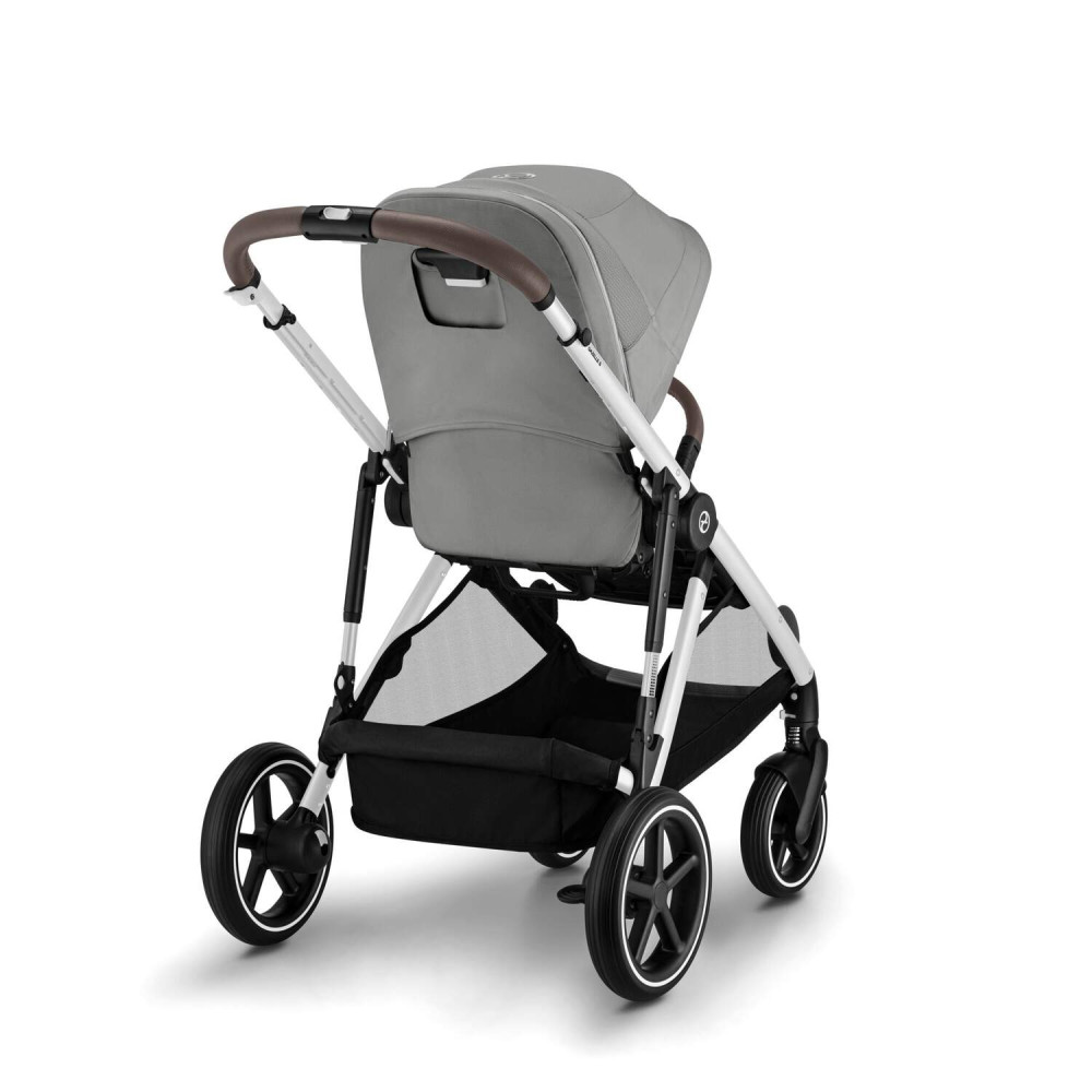Cybex Gazelle S - прогулянкова модульна коляска, більше 20 можливих конфігурацій, додатковий знімний кошик • SLV Stone Grey