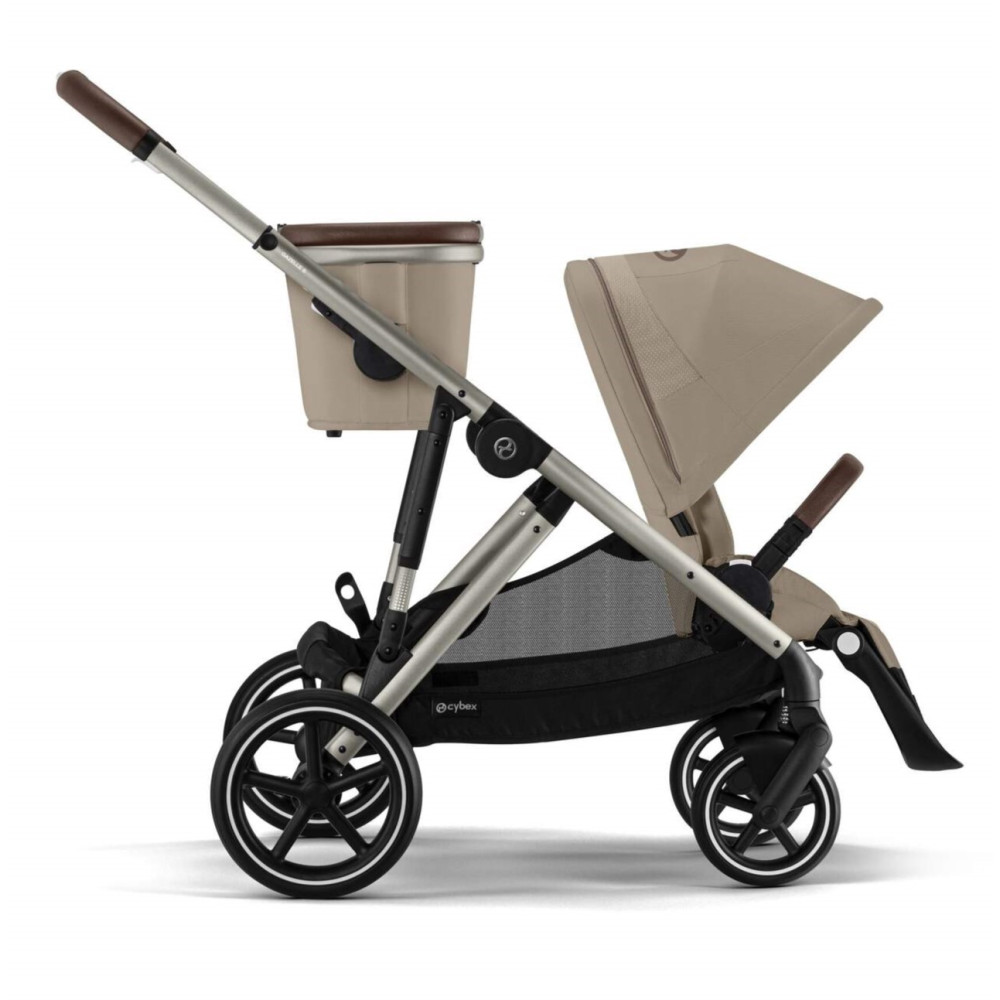 Cybex Gazelle S - прогулянкова модульна коляска, більше 20 можливих конфігурацій, додатковий знімний кошик • TPE Almond Beige