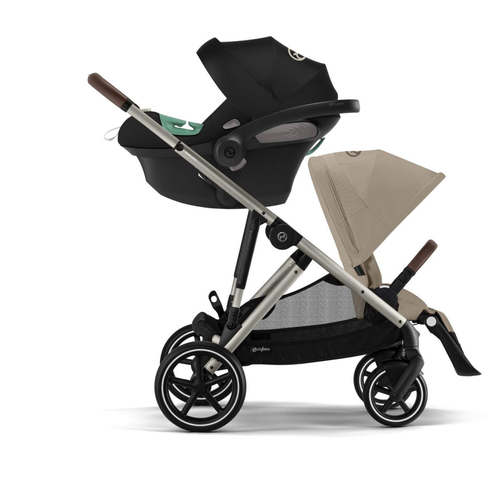 Cybex Gazelle S - прогулянкова модульна коляска, більше 20 можливих конфігурацій, додатковий знімний кошик • TPE Almond Beige