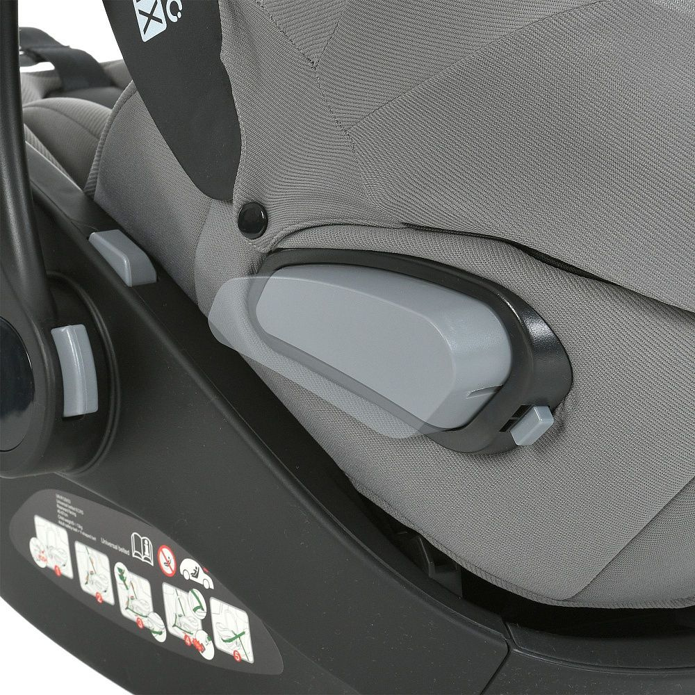 El Camino i-Fix ME 1110 - автокресло для новорожденного i-Size (автолюлька), раскладывается в лежачее положение (0 - 15 месяцев / 40 - 87 см) • Simply Gray El Camino i-Fix ME 1110 - автокресло для новорожденного i-Size (автолюлька), раскладывается в лежачее положение (0 - 15 месяцев / 40 - 87 см) • Simply Gray