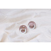 Пустушка BIBS De Lux Silicone Onesize (0-36 місяців) Blush GLOW