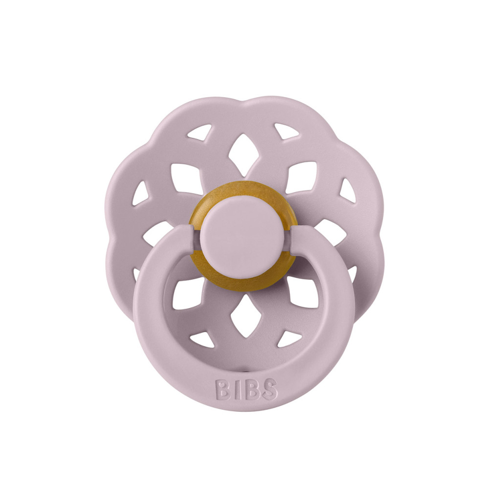 Пустушка BIBS Boheme Latex Size 1 (від 0 до 6 місяців) Dusky Lilac