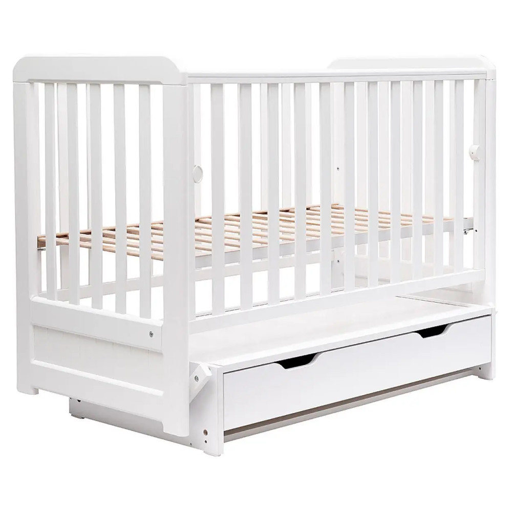Ліжко Babyroom Люкс LYO-03 бук білий
