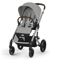 Cybex Balios S Lux 2025 - прогулочная коляска, всесезонная, с большими колесами, телескопическая регулировка ручки, большая корзина до 10 кг  • SLV Stone Grey
