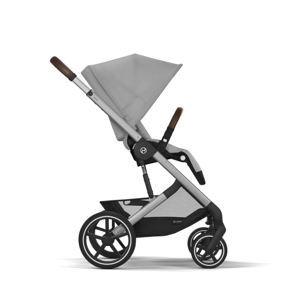 Cybex Balios S Lux 2025 - прогулочная коляска, всесезонная, с большими колесами, телескопическая регулировка ручки, большая корзина до 10 кг • SLV Stone Grey Cybex Balios S Lux 2025 - прогулочная коляска, всесезонная, с большими колесами, телескопическая регулировка ручки, большая корзина до 10 кг • SLV Stone Grey